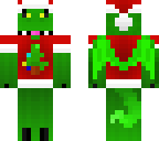 christmas green dragon