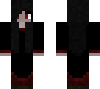 elf vampire in black and red outfit