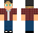 flannel luke with beanie
