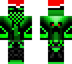green enderman christmas