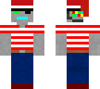 poorly done santa hat pirate tinman