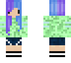 purple and blue chibi