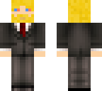 stoned man in suit