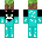 cat holding dirt block