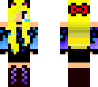 cute yellow girl