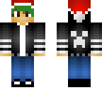 detailed white creeper boy