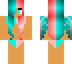 dragongirl in a bathing suit