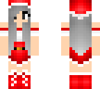gray santa girl