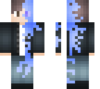 half frozen person