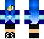 blue sweater girl