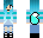 blue wolf girl