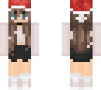 cute tumblr christmas girl