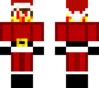 flaming's christmas skin