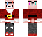 pink bear with santa suit