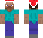 steve santa hat