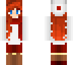 winter ginger redhead