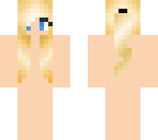 blond ponytail