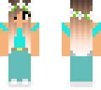 blue girl