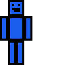 blue outline