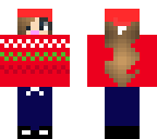 christmas girl skin