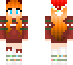 festive girl