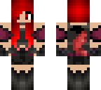 finished red wolf girl