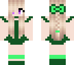 green chibi girl