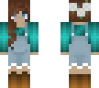 overalls girl