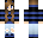 striped hoodie girl