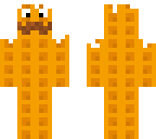 whipped cream waffle man