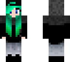 green hair