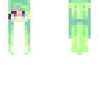 green hair