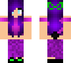 purple girl