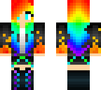 rainbow girl