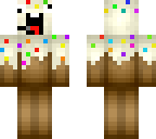screaming cake monster