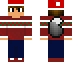teen christmas wolf