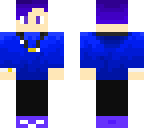 blue hoodie boy