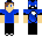 blue wolf boy