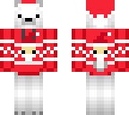 christmas polar bear