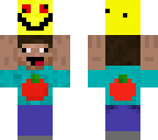 derp holding creepy head