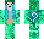 green monkey girl
