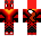red demon boy with wolf tail and ears
