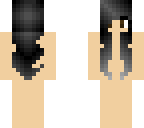black hair skin base