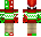 bunny christmas mask