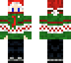 christmas pixel boy