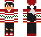 christmas wolf boy