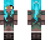 dark tone girl adventurer npc