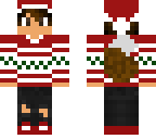 edited christmas wolf boy