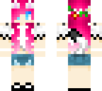 f- pink cat girl