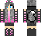 gray haired girl